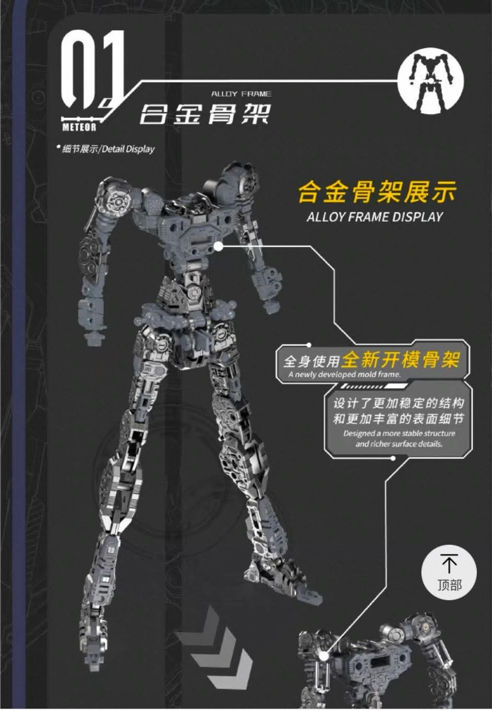 1/100 METEOR with Engineer Base ค่าย VIENTIANE FUSION โครงในเป็นโลหะ สินค้ามา เม.ย.-มิ.ย. 69 Made in Chinda