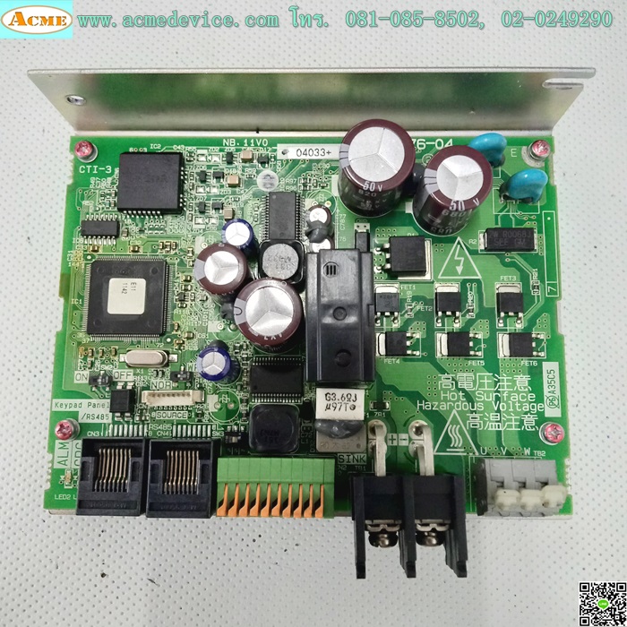 DC Inverter Fuji รุ่น FRN0.2SA1T-D1C, 0.2kw, 3PH, 24V, 10A