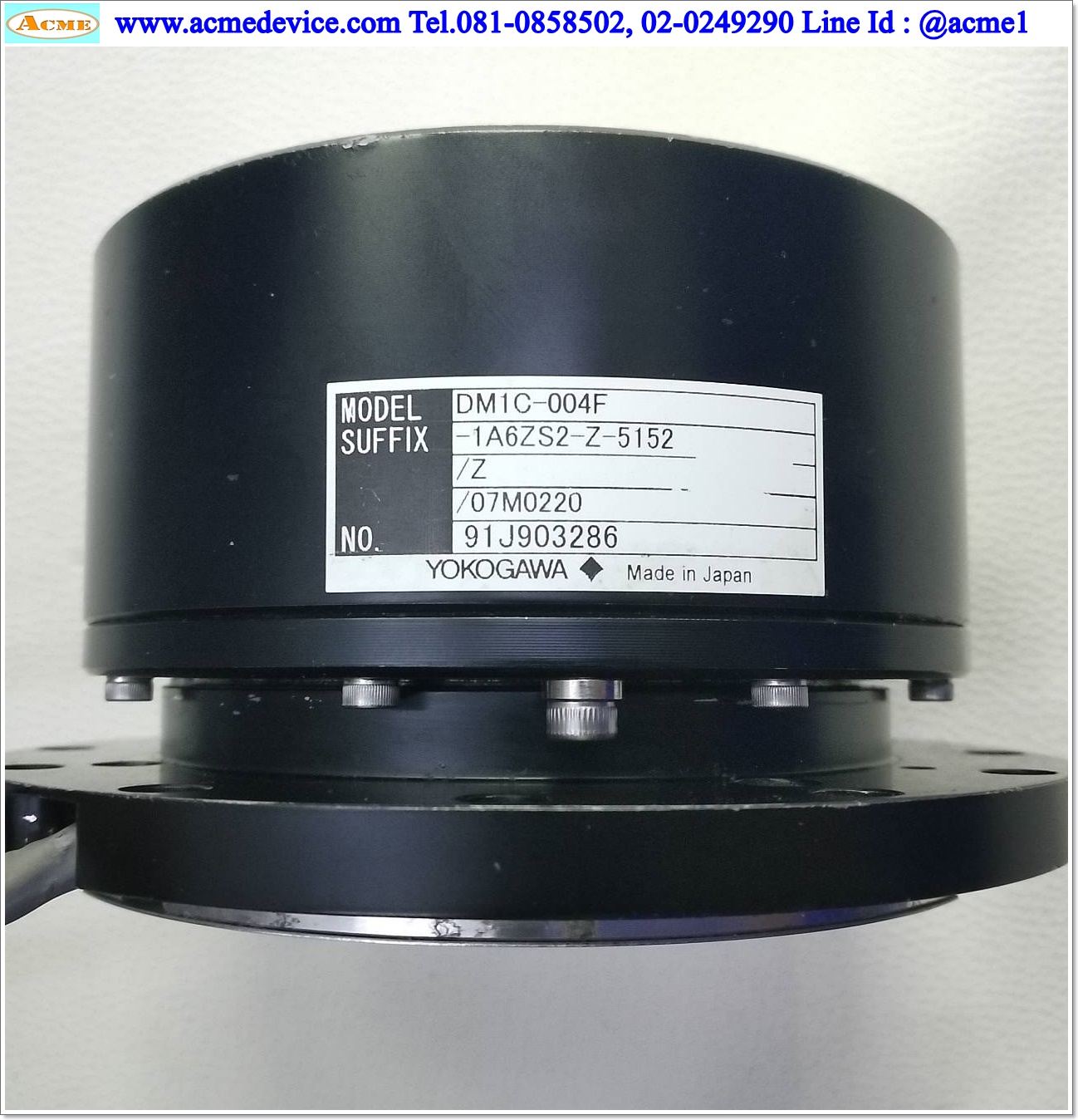 Direct Drive Servo Yokogawa รุ่น UD1CG3 & Motor DM1C-004F, 4 N.m, 200-230VAC