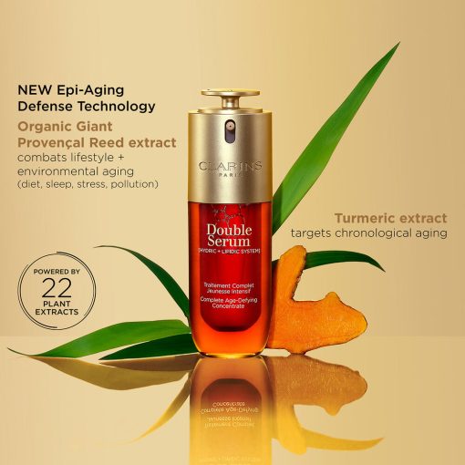 ดับเบิ้ลเซรั่มคลาแรงส์ Clarins Double Serum 50ml New