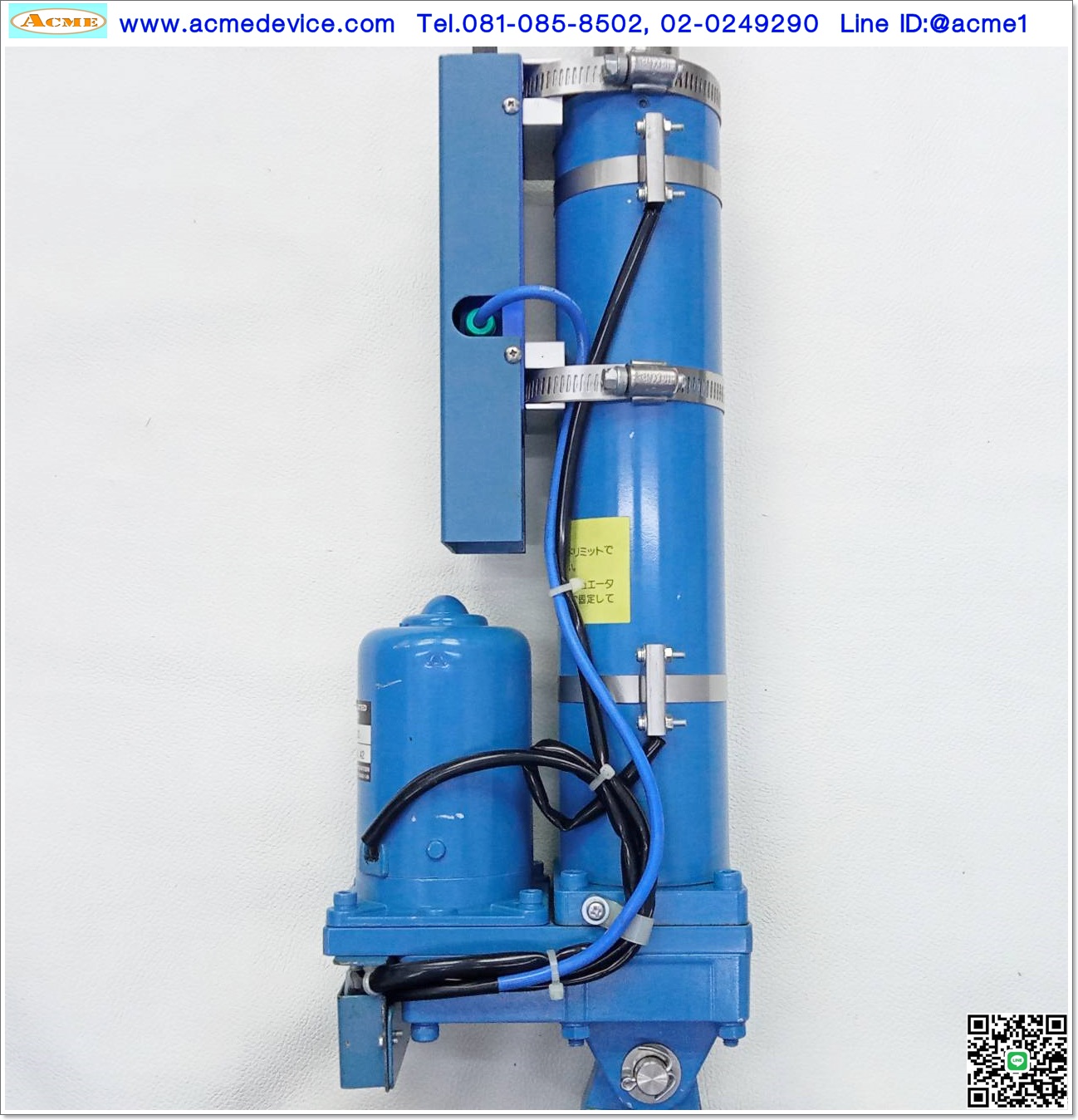 แกนสําเร็จรูป Actuator Nireco รุ่น K62-200-20, Stroke 185mm, Speed 20mm/s, voltage 36Vdc (2A)