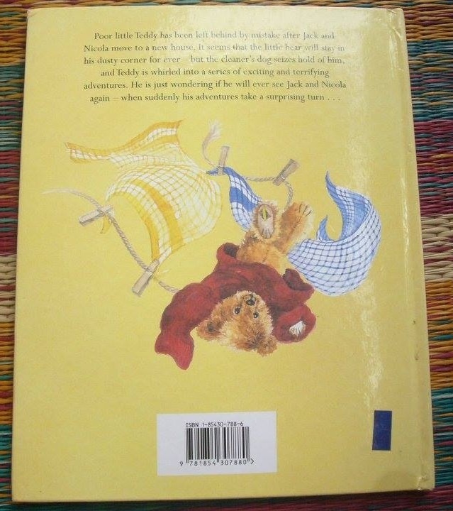 Little Teddy Left Behind by Anne Mangan ปกแข็งภาพสี ราคา 200