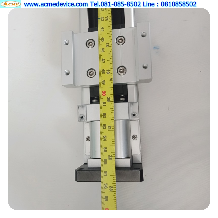 แกนสําเร็จรูป Ball Screw Kuroda รุ่น SG3320B-500H-A6CC-NN, ขนาด 85 mm x 575 mm, Stroke 340 mm, Pit 20 mm, แกนโต 12 mm