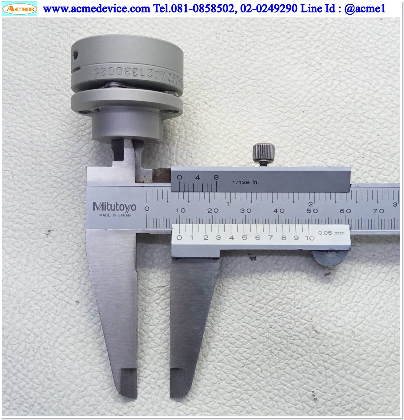 Coupling Mikipully SFC-030 ขนาด ID 10/11mm, OD 34mm, L 27mm.