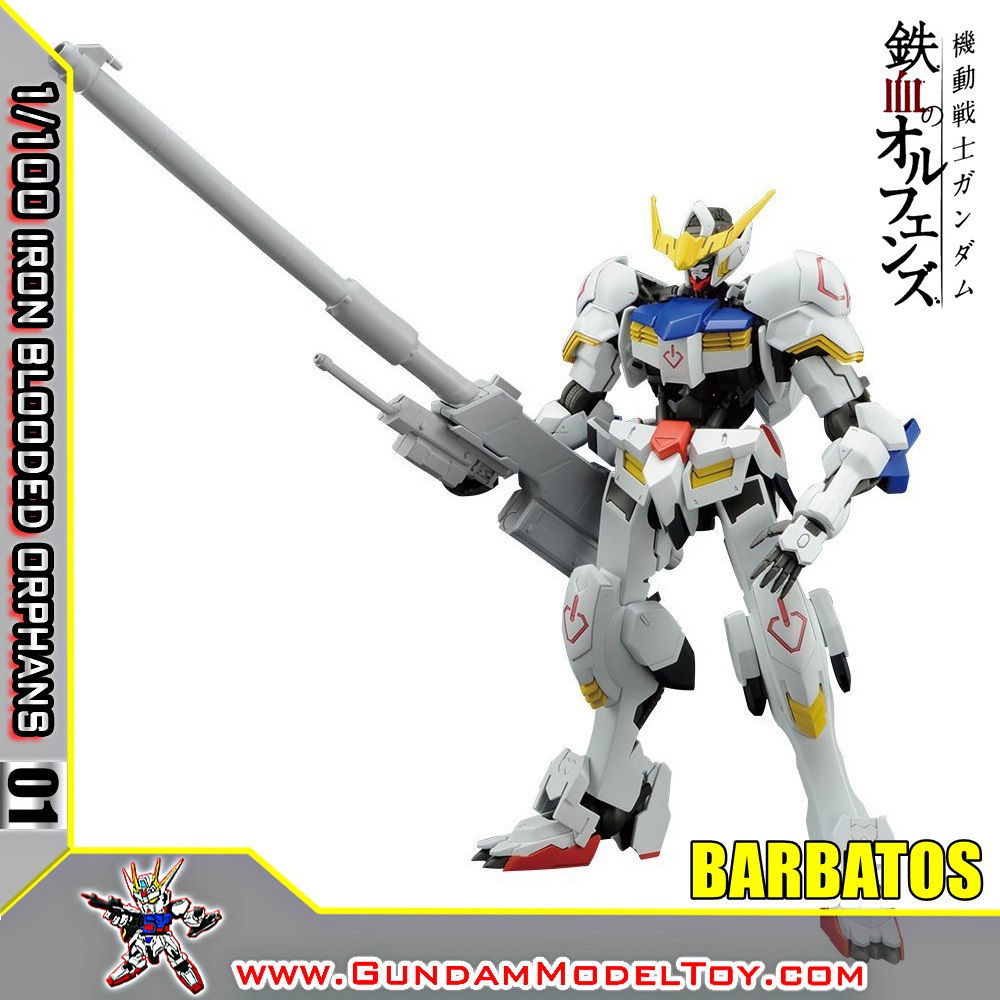 1/100 SCALE MODEL 01 GUNDAM BARBATOS กันดั้ม บาร์บาทอส