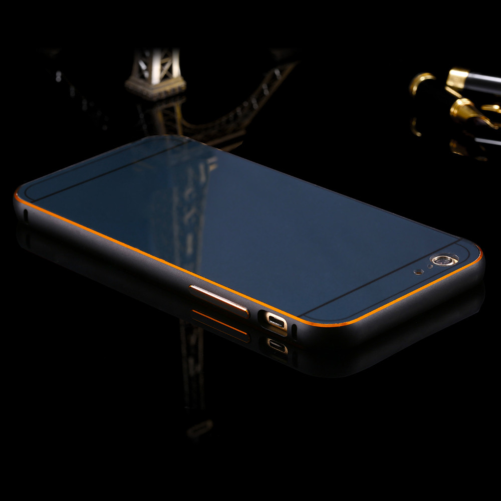 เคสสำหรับโทรศัพท์มือถือ iPhone 5/5s เฟรมอลูมิเนียม (สีทอง/เงิน/ดำ/ฟ้า/ชมพู)