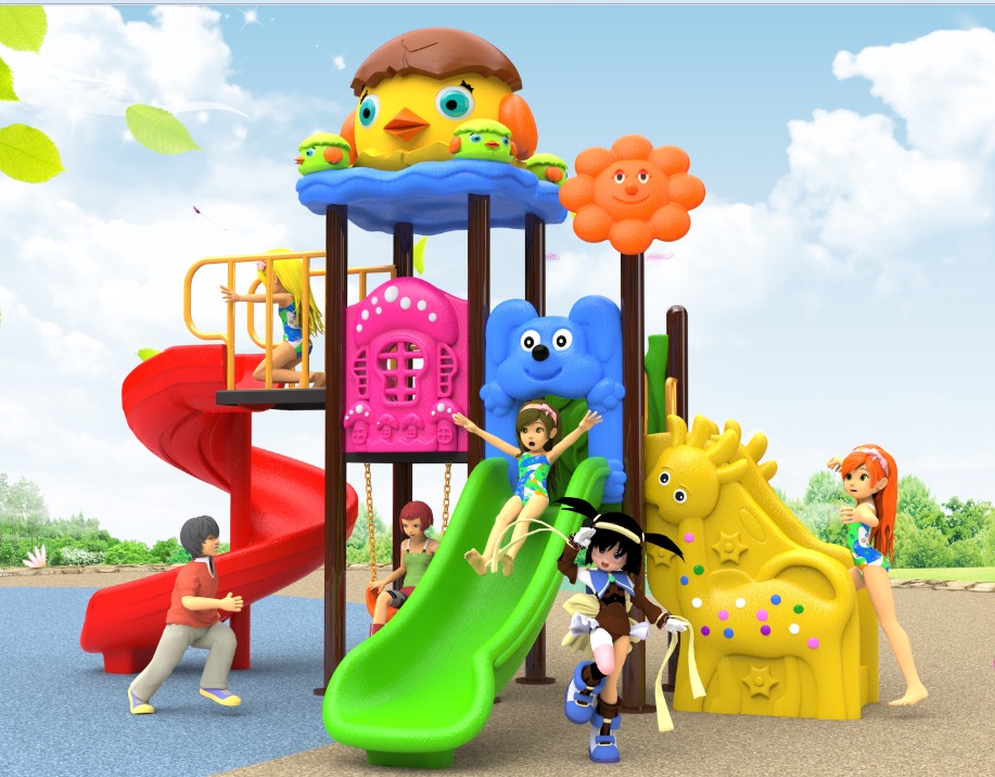 เครื่องเล่นสนาม ชุด นกน้อยพร้อมเพื่อนสัตว์สุดน่ารัก