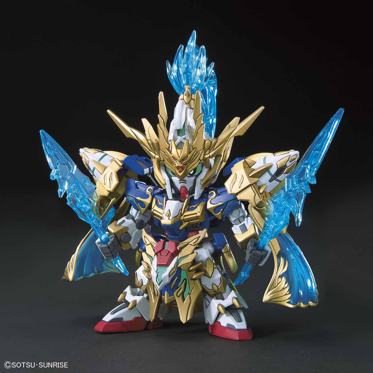 BANDAI SD SANGOKU SOKETSUDEN ZHAO YUN 00 GUNDAM & BLUE DRAGON DRIVE โมเดล กันดั้ม กันพลา ร้านพีเอสทอยแลนด์