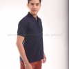 เสื้อโปโล สีกรมท่า TK Premium แขนสั้น ทรงตรง Size 4XL