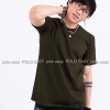XL เสื้อยืด สีเขียวขี้ม้า คอกลม แขนสั้น Size XL