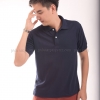 เสื้อโปโล สีกรมท่า TK Premium แขนสั้น ทรงตรง Size XL