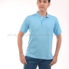 เสื้อโปโล สีฟ้าอ่อน TK Premium แขนสั้น ทรงตรง Size L