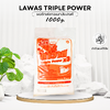 ผงซักฟอกLawas X3 1,000กรัม ซื้อ3 แถม1