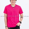 L เสื้อยืด สีชมพู Pinky คอกลม แขนสั้น Size L