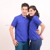 เสื้อโปโล สีน้ำเงิน TK Premium แขนสั้น ทรงตรง Size 3XL