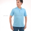 เสื้อโปโล สีฟ้าอ่อน TK Premium แขนสั้น ทรงตรง Size XL