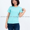 M เสื้อยืด สีเขียวพาสเทล คอกลม แขนสั้น Size M