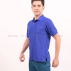 เสื้อโปโล สีน้ำเงิน TK Premium แขนสั้น ทรงตรง Size 2XL