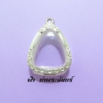 ตลับพระปิดตา เงิน ขัดเงา