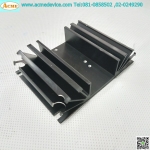 Heatsink ฮีทซิงค์ แผ่นระบายความร้อน ขนาด 76 x 103 x 25 mm.