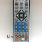 รีโมทกล่องดิจิตอลทีวี Focus ขาว