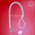 สร้อยคอเงินแท้ 92.5 ลายหัวจรวด ลงยา