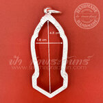 เลี่ยมจับขอบ 25 ศตวรรษ เงินแกะลาย 92.5%