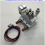 Solenoid Valve SMC รุ่น SY3120-5LZ-M5 (2), Coil 24 Vdc (สายลม 4 มม.)