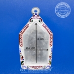 ตลับขุนแผน เงินแกะลาย ลงยา ปิดหลัง 92.5%