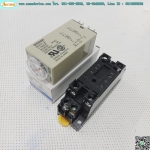 Timer Omron รุ่น H3Y-2 + Socket รุ่น PYF08A-E, 24V, 60 Sec