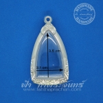 ตลับปู่ทวดพิมพ์ใหญ่ เงินขัดเงา 92.5%