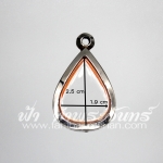 ตลับหยดน้ำ สองหน้า สแตนเลสพุก