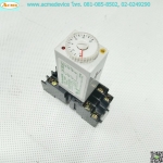 Timer Matsushita รุ่น S1DX-A2C10S-DC12V + Socket HC2-SFD-K, 0.5-10 Sec, 12VDC