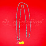 สร้อยพุก สร้อยสแตนเลส ลายห่วงคู่ เบอร์ 22