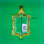 ตลับเต่า ทองเหลือง แกะลาย ชุบทอง