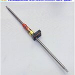 Lead Screw Kla Tencor รุ่น 418609, ขนาดเพลา 10 x 380 mm., Stroke 260 mm., Pit 2 mm.