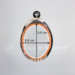 ตลับเหรียญไข่ สแตนเลสพุก