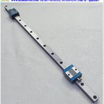 Linear Block and Rail IKO รุ่น MESC25, รางสไลด์ขนาด 23 mm x 740 mm. ( 2 Block )