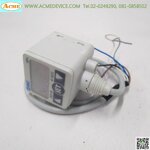 Pressure SMC รุ่น ISE40-01-22L, -0.1 to 1MPa, NPN, Analog out 1-5V