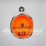 ตลับเหรียญกลม หน้าเดียว สแตนเลสพุก