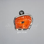 ตลับสิงห์ หน้าเดียว สแตนเลสพุก