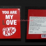 กล่องเหล็กหนังสือ kitkat (you are my love) ขนาด7.5x11cm 1กล่อง