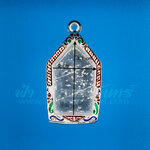 ตลับขุนแผน ปิดหลัง เงินแกะลาย ลงยา 92.5%