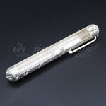 ตะกรุดเงิน 92.5% ทึบแกะลาย แบบโชว์ตะกรุด