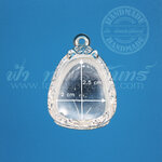 ตลับปิดตา ปิดหลัง เงินแกะลาย 92.5%