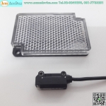 Photoelectric Omron รุ่น E3T-SR12, ระยะ 10-200mm, Light-ON, Dark-ON, NPN (ชนิดแผ่นสะท้อน)