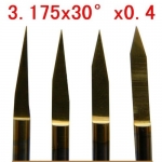 10 pcs ดอก Engraving CNC 30 องศา ขนาด 0.4mm