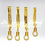 แหนบห้อยพระ สแตนเลสยิงเลเซอร์ เซต 4 แบบ