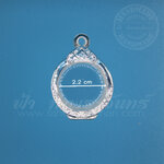 ตลับเหรียญกลม เงินขัดเงา 92.5%