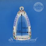 ตลับปู่ทวด เงินแกะลาย ลงยา 92.5%